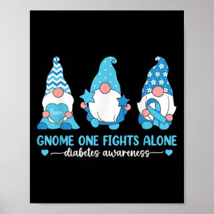 Poster Gnome One luta sozinho contra a diabetes tipo 1 co