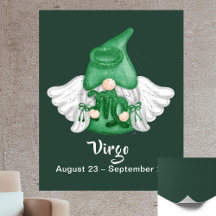 Gnome Virgem Cartaz de Astrologia Anjo 40" x 50"
