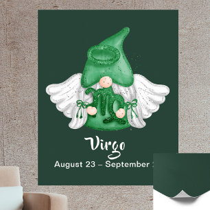Poster Gnome Virgo - Sinal de Astrologia Angel 40" x Post