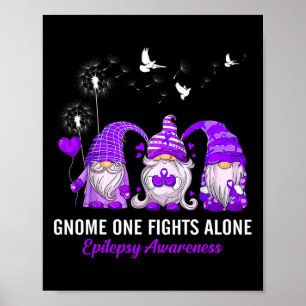 Poster Gnomo Um Combate a Conscientização sobre Epilepsia