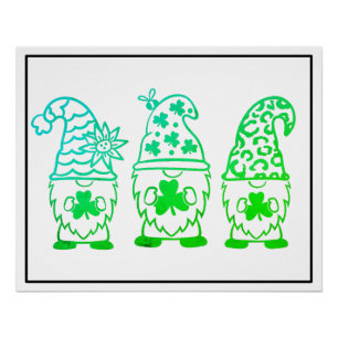 Póster Gnomos do Dia de Patrick-60682