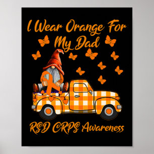 Poster Gnomos Eu Visto Laranja Para Minha Consciência Do