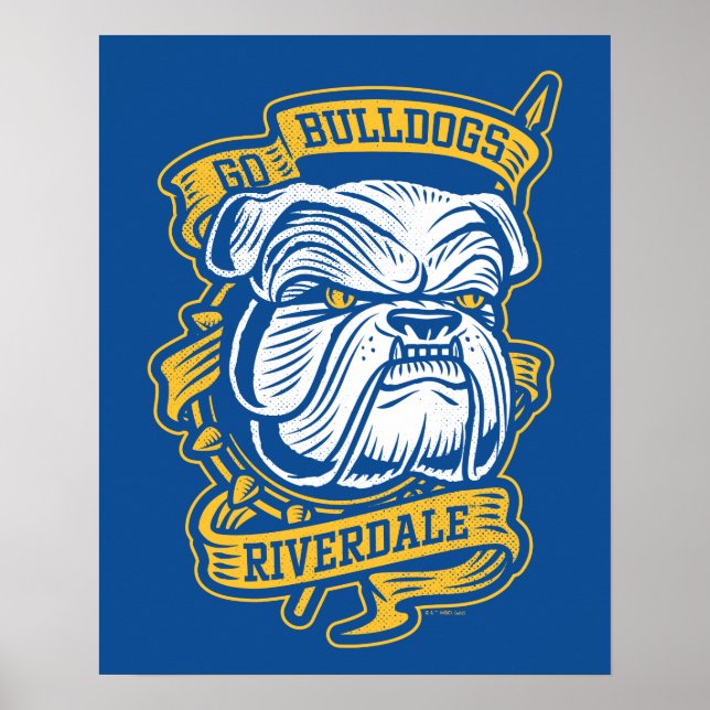 Poster Go Bulls - Riverdale Mascot Banner (Frente)