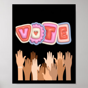 Poster Go Vote Sticker