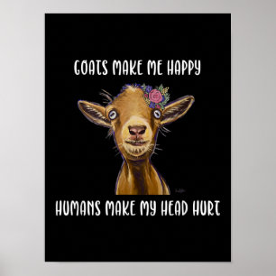 Poster Goats me faz feliz demais