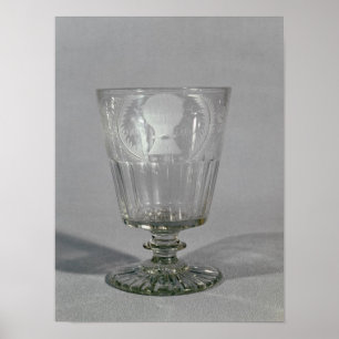 Poster Goblet gravado em roda, c.1800-25