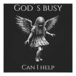 Póster God’s Busy – Demon Girl