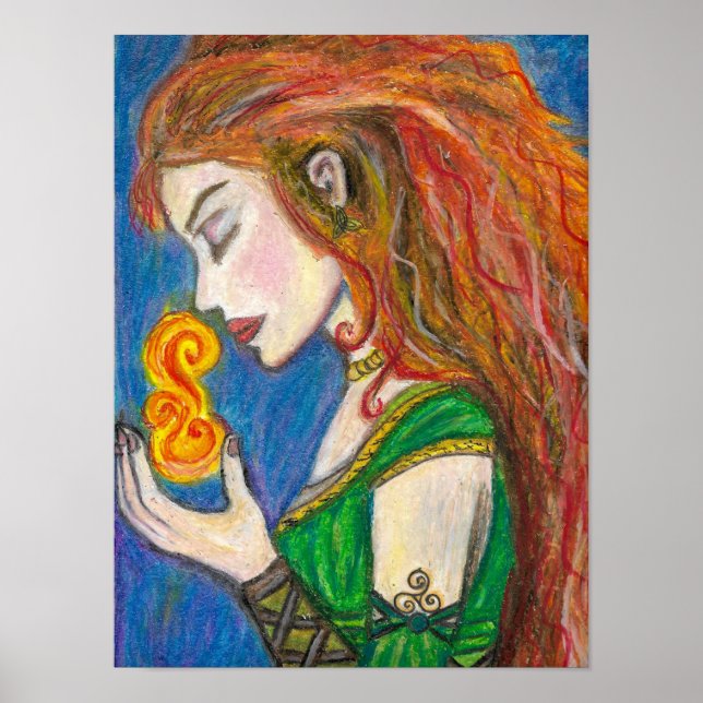 Póster Goddess Brigid (Frente)