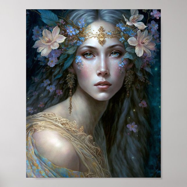 Poster Goddess Fantasy Art (Frente)