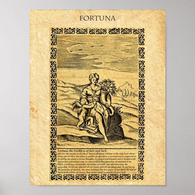 PÓSTER GODDESS FORTUNA (Frente)