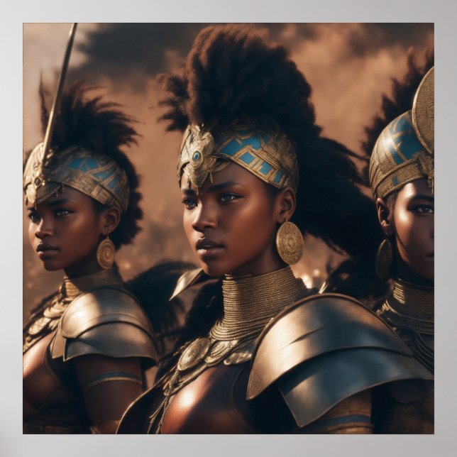 POSTER GODDESS WARRIOR (Frente)