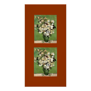 Póster Gogh Um Vaso De Rosas 1890 Flores Florescer