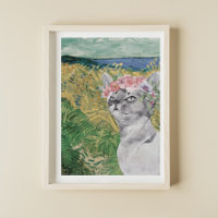 Gogh Wheat Field e Rico Cat