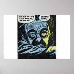 Poster Golden age Horror vintage comics 80s classic retro