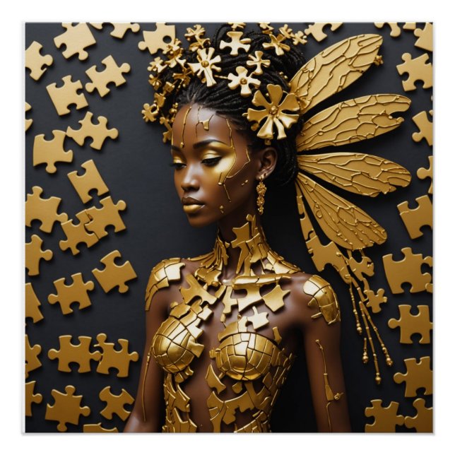 Póster Golden Ascension (Frente)