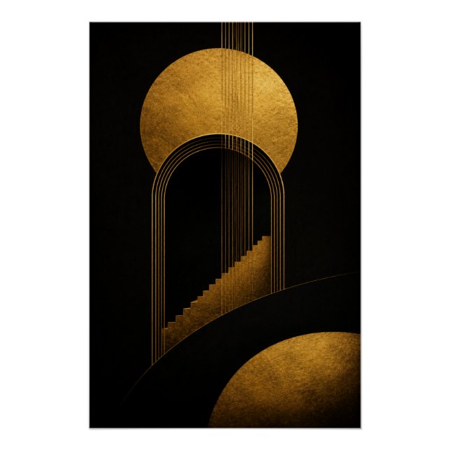 Póster Golden Ascension Poster (Frente)