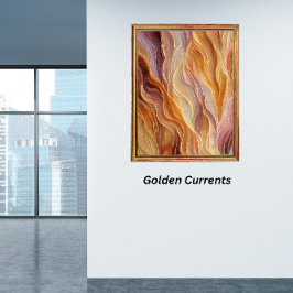 Poster Golden Currents 