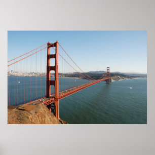 Póster Golden gate bridge