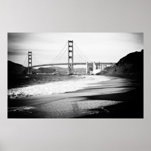 Póster Golden gate bridge