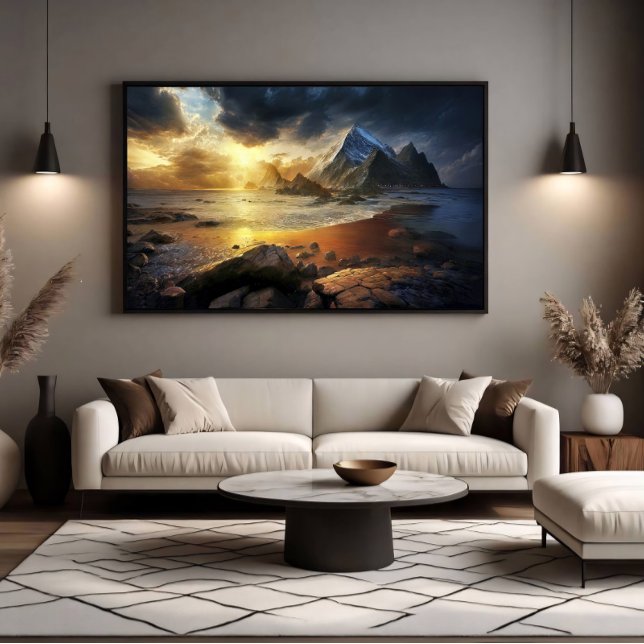 Poster Golden Horizon (Criador carregado)