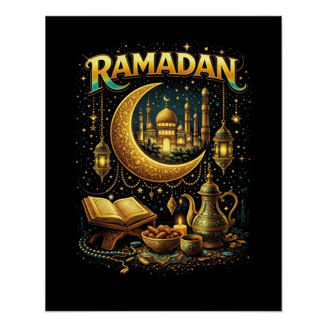 Póster Golden Nights of Ramadan (Frente)
