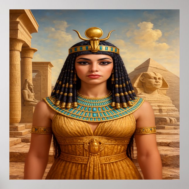 Poster Golden Queen of the Nile (Frente)