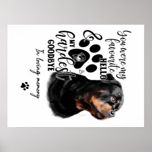 Poster Golden Retriever Dog Owner Birthday Gift Dog Quote
