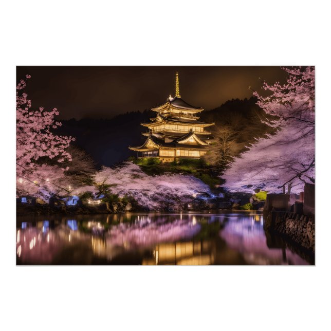 Póster Golden Serenity of Kinkaku-ji (Frente)