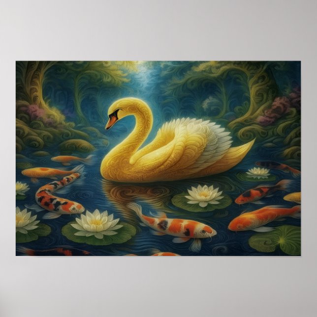 Poster Golden Swan  (Frente)