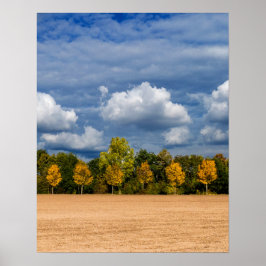 Poster Goldener Herbst