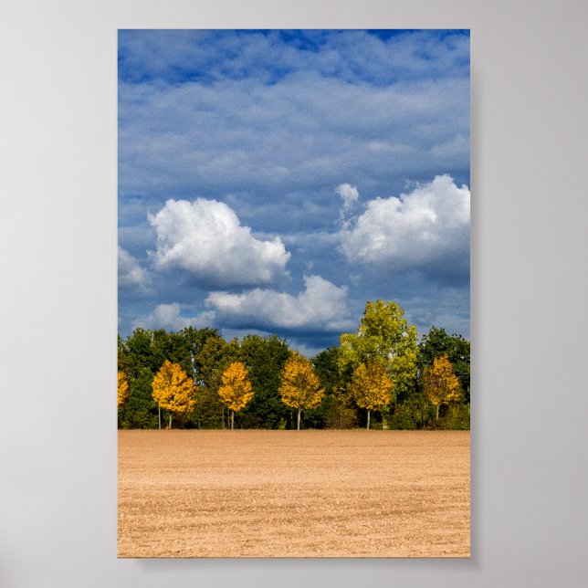Poster Goldener Herbst (Frente)
