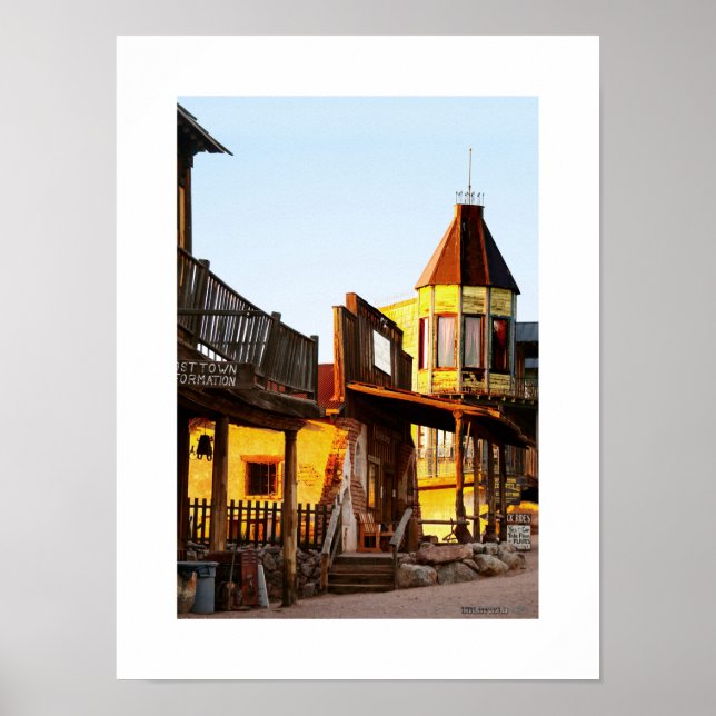 Póster Goldfield Old West Town - O Brothel (Frente)