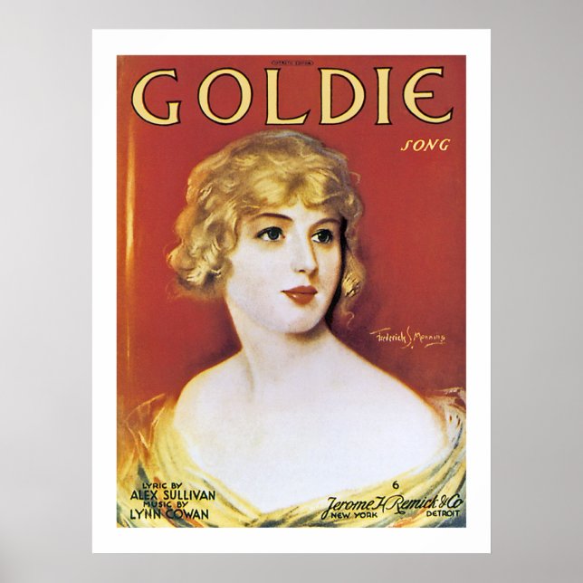 Póster Goldie Song (Frente)