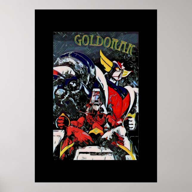 Poster goldorak (Frente)