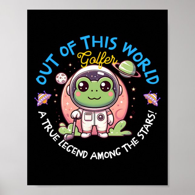 Poster Goleador Sapo Astronauta Fora Deste Mundo Toad Gol (Frente)
