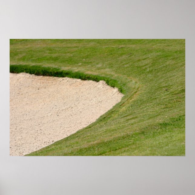 Poster Golf Bunker (Frente)