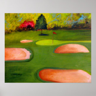 Poster Golf Course-Poster