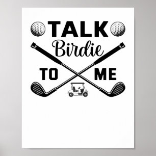 Poster Golf Fala Birdie comigo Engraçado