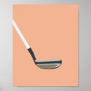 Poster Golf Orange