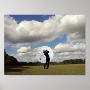 Póster Golf World