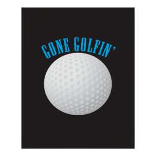 Póster Golfe