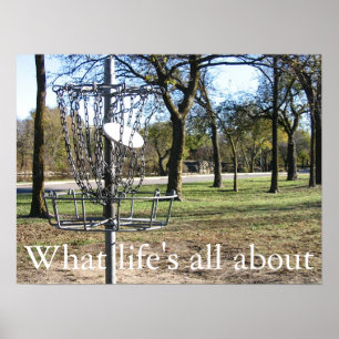 Póster Golfe do disco