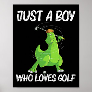 Poster Golfe Engraçado Presente Para Meninos Jovens Jogo