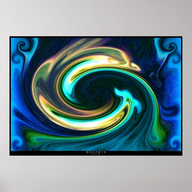 Póster Golfinho (Frente)