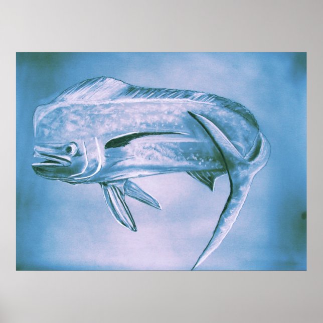Poster Golfinho em Movimento (Frente)