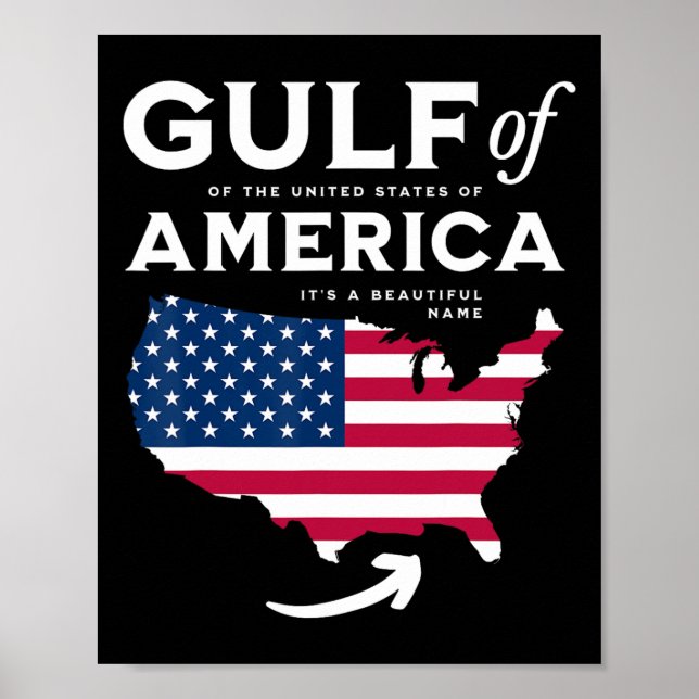 Poster Golfo Da América 1 (Frente)