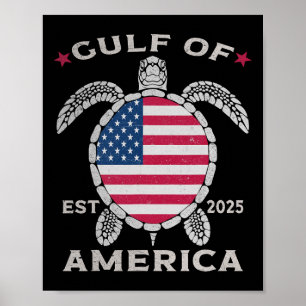 Poster Golfo Da América Nos Estados Unidos