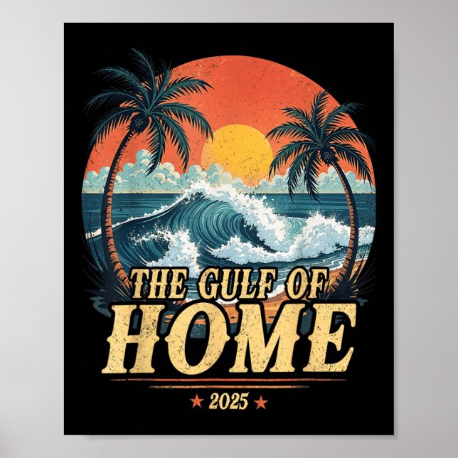 Poster Golfo De Vintage Da Home-Roupa 2025 (Frente)