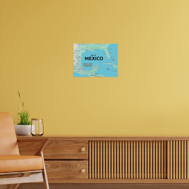 Poster Golfo do México (Sala de Estar 2)