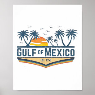 Poster Golfo do México Camisa Golfo Da América 2025